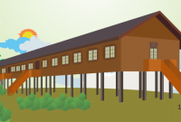 RUMAH ADAT KALIMANTAN BARAT