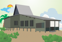 Rumah Adat Kalimantan Selatan