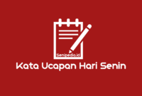 kata-ucapan-hari-senin Kata ucapan hari senin