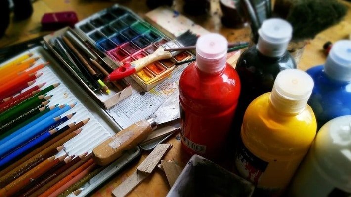 Perlengkapan melukis