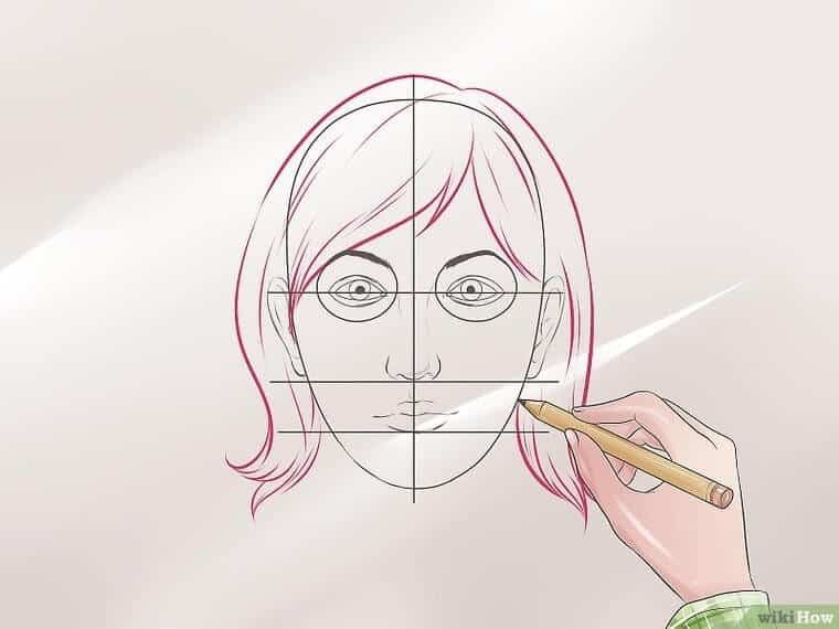 Teknik menggambar wajah